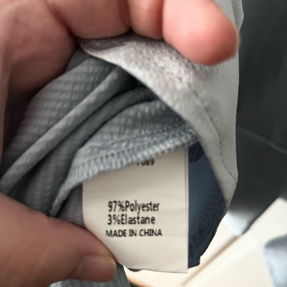 Call Me Angel Textured Satin Dress in Dusty Blue - Picture 7 of 11